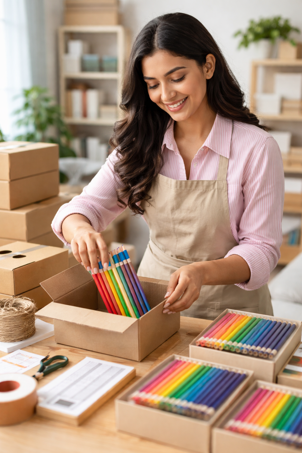 Pencil Packing Job Work From Home Opportunity